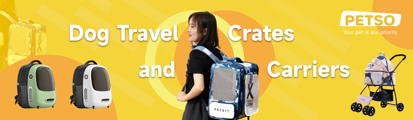 Dog Travel Crates and Carriers