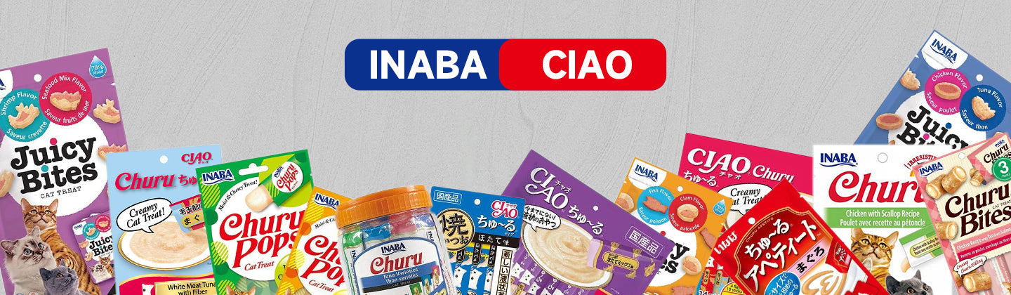 INABA & CIAO Churu Cat Treats & Wet Foods