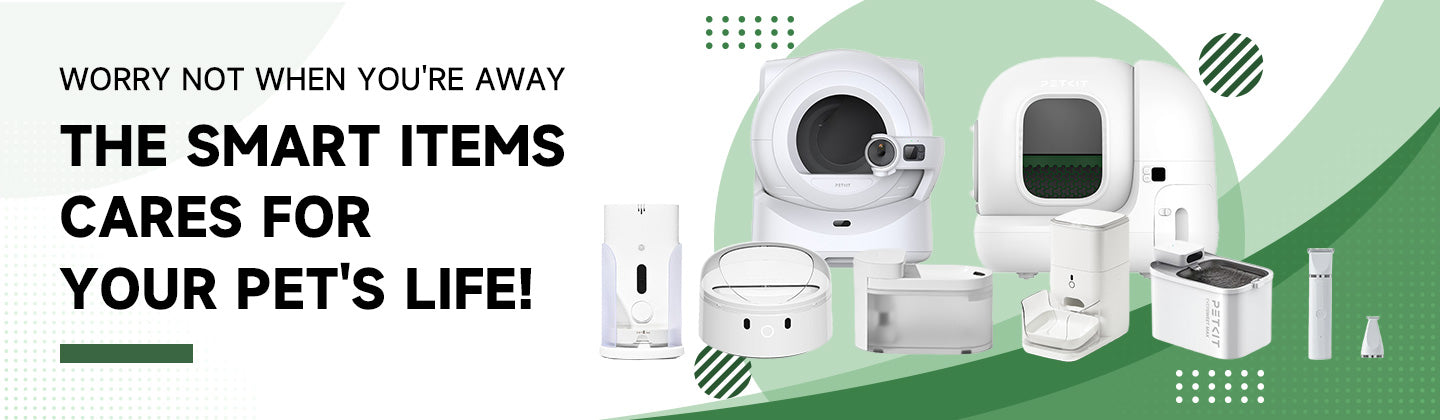 Worry Not When You're Away: The Smart Items Cares for Your Pet's Life!