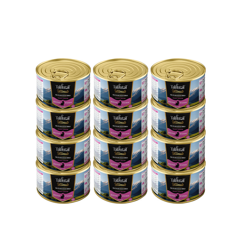 TALENTAIL Ultimate New Zealand Chicken Velvety Mousse Wet Cat Food