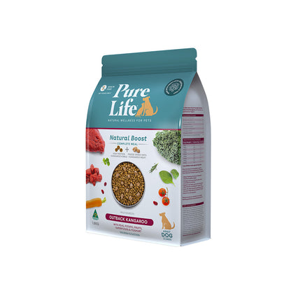PURE LIFE Natural Boost Kangaroo  Adult Dry Dog Food 8kg