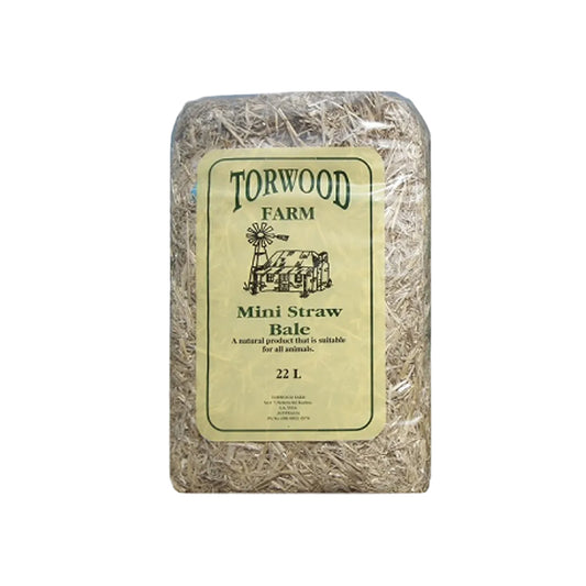TORWOOD Farms Mini Rye Grass Bale 22L
