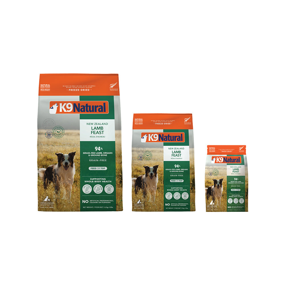 🎁 K9 NATURAL Lamb Freeze Dried Dog Food (100% off)