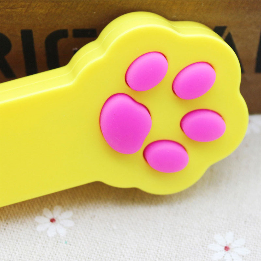PAW BEAM Yellow Paw Laser Pointer Cat Toy