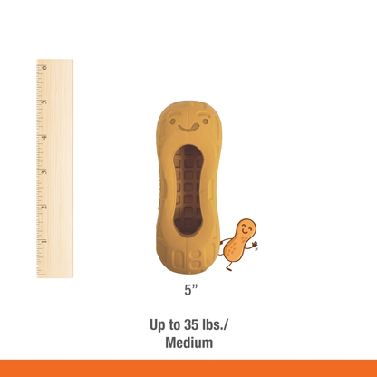 NYLABONE Power Chew Peanut Treat Dog Chew Toy Wolf Size