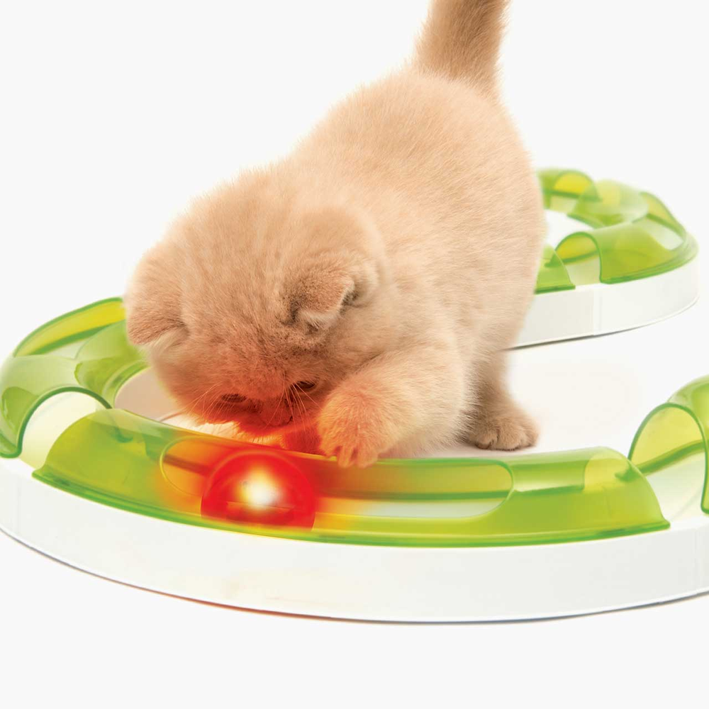 CATIT Senses 2.0 Fireball Interactive Light-Up Cat Toy