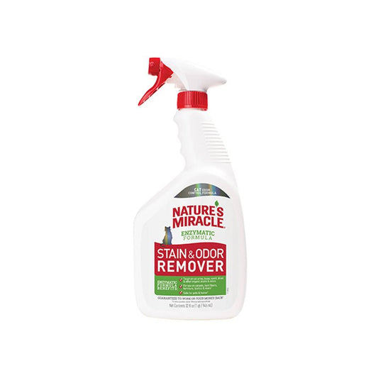 NATURE'S MIRACLE Stain & Odour Remover for Cats 946ml