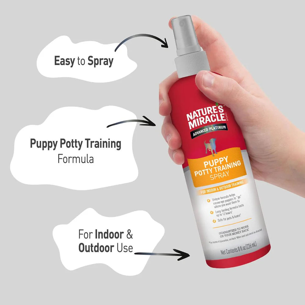 NATURE'S MIRACLE Puppy Potty Training Spray 236ml
