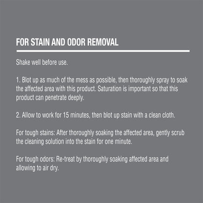 NATURE’S MIRACLE Simply Pet Stain & Odour Remover Bio Enzymatic Spray