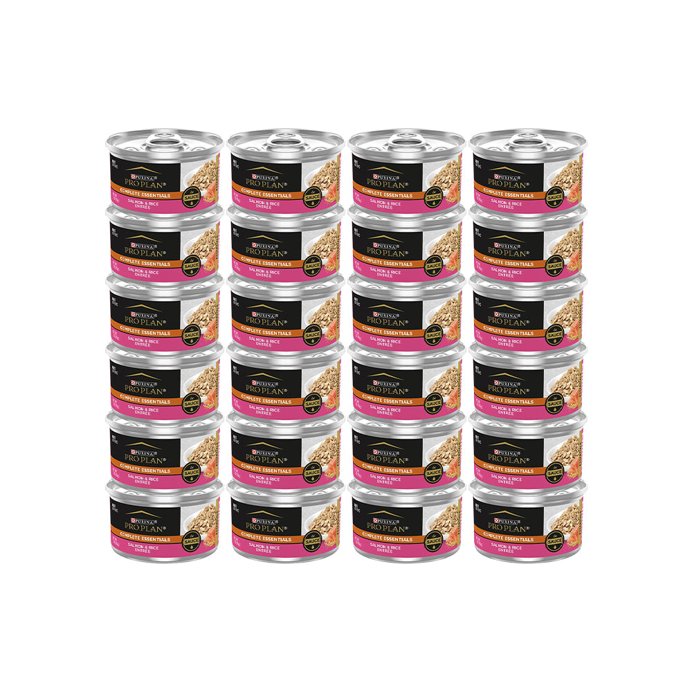 PRO PLAN Salmon & Rice Entrée In Sauce Wet Cat Food 85g
