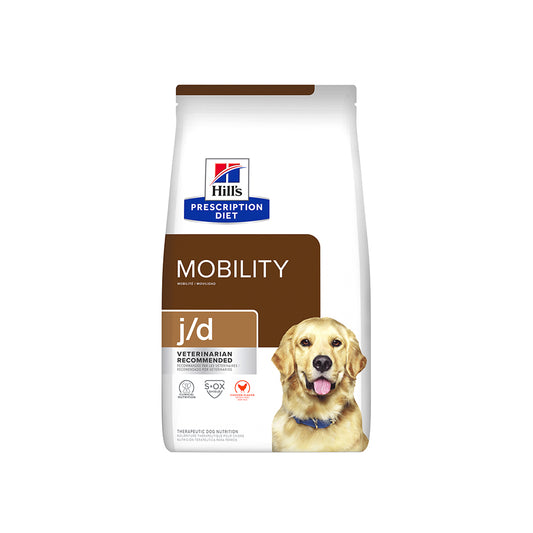 HILLS PRESCRIPTION DIET
 J/D Mobility Joint Care Chicken Adult Senior Dry Dog Food 3.85kg