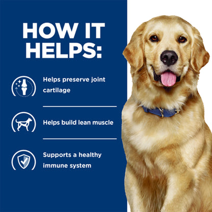 HILLS PRESCRIPTION DIET J/D Mobility Joint Care Chicken Dry Dog Food 3.85kg