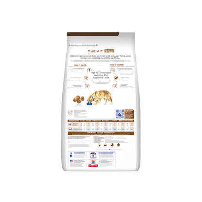 HILLS PRESCRIPTION DIET J/D Mobility Joint Care Chicken Dry Dog Food 3.85kg