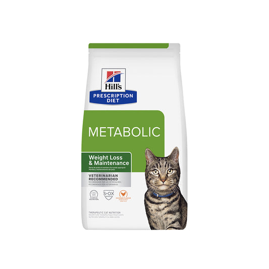 HILLS PRESCRIPTION DIET
 Metabolic Weight Loss & Maintenance Dry Cat Food