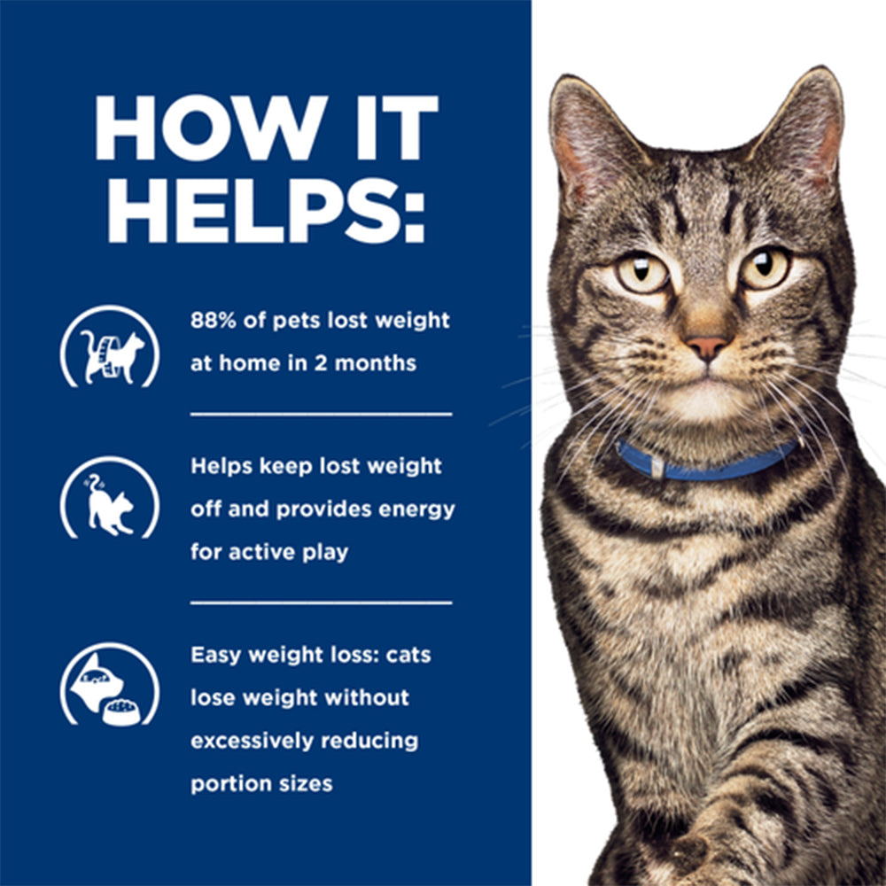 HILLS PRESCRIPTION DIET
 Metabolic Weight Loss & Maintenance Dry Cat Food