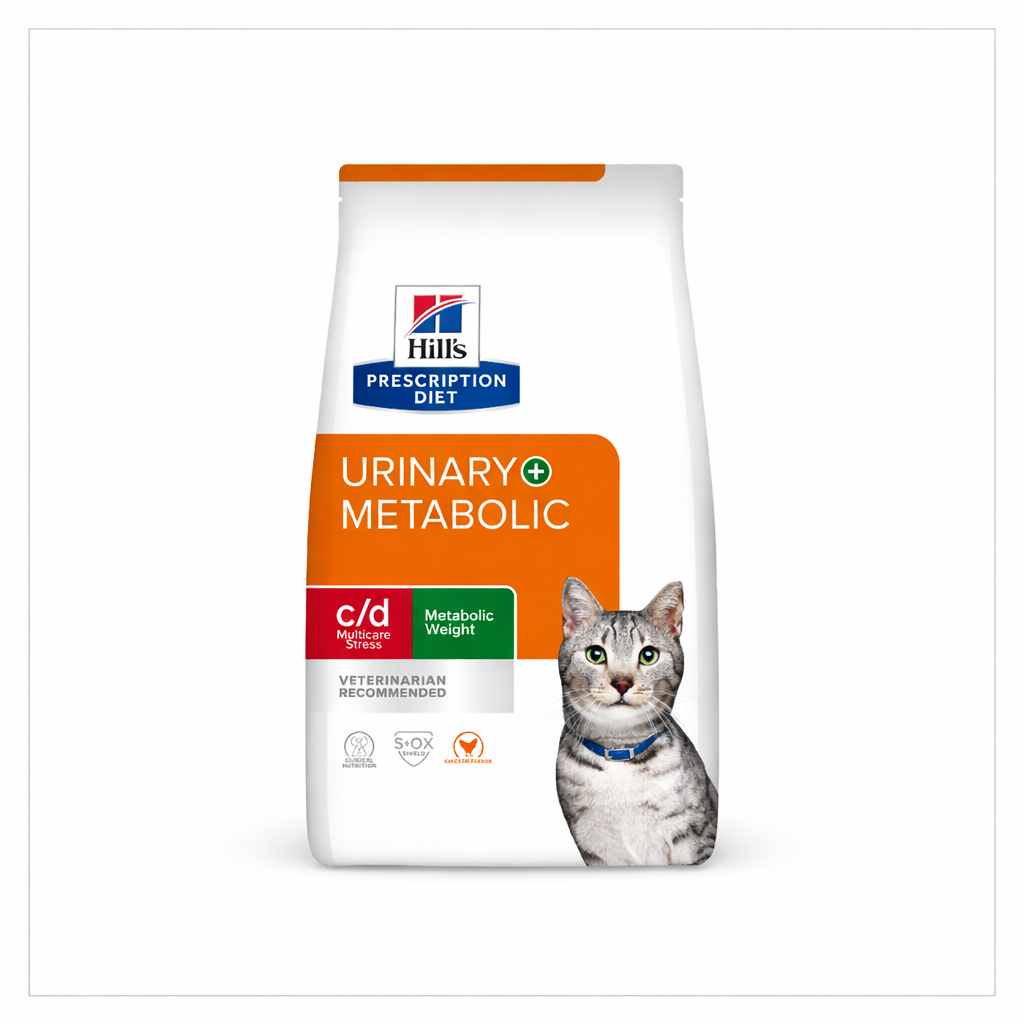 HILLS PRESCRIPTION DIET C/D Multicare Stress + Metabolic Weight Dry Cat Food 2.88kg