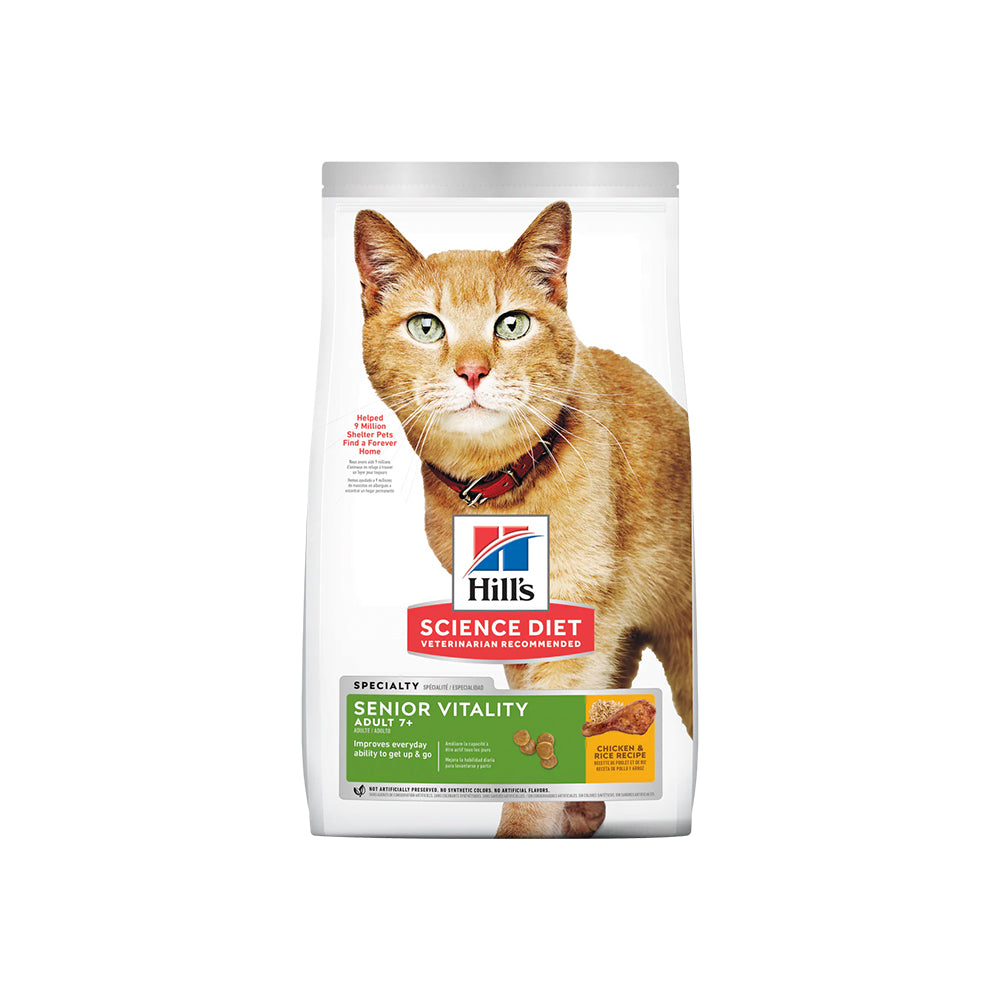 HILLS Science Diet Youthful Vitality Mature 7+ Dry Cat Food 2.72kg