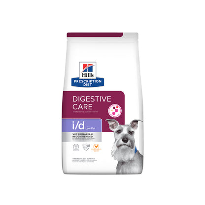 HILLS PRESCRIPTION DIET
 I/D Digestive Care Low Fat Dry Dog Food 3.85kg