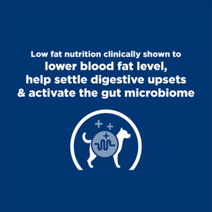 HILLS PRESCRIPTION DIET
 I/D Digestive Care Low Fat Dry Dog Food 3.85kg