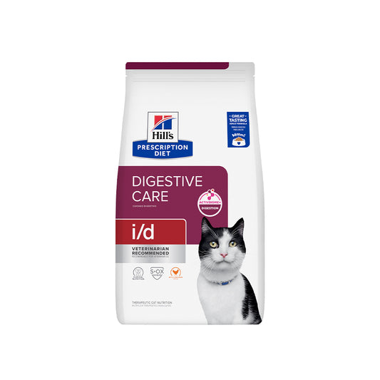 HILLS PRESCRIPTION DIET
 I/D Digestive Care Dry Cat Food 1.8kg