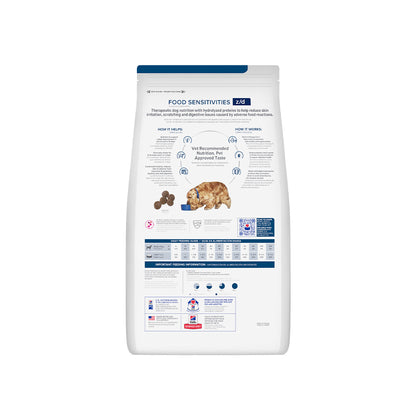 HILLS PRESCRIPTION DIET
 Z/D Skin & Food Sensitivities Adult Dry Dog Food 3.6kg
