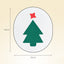 Christmas Tree Wall Sticker Cat Scratching Board