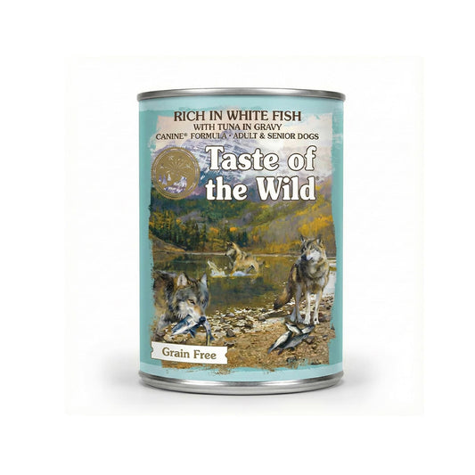 TASTE OF THE WILD Whitefish & Tuna in Sauce Wet Dog Food