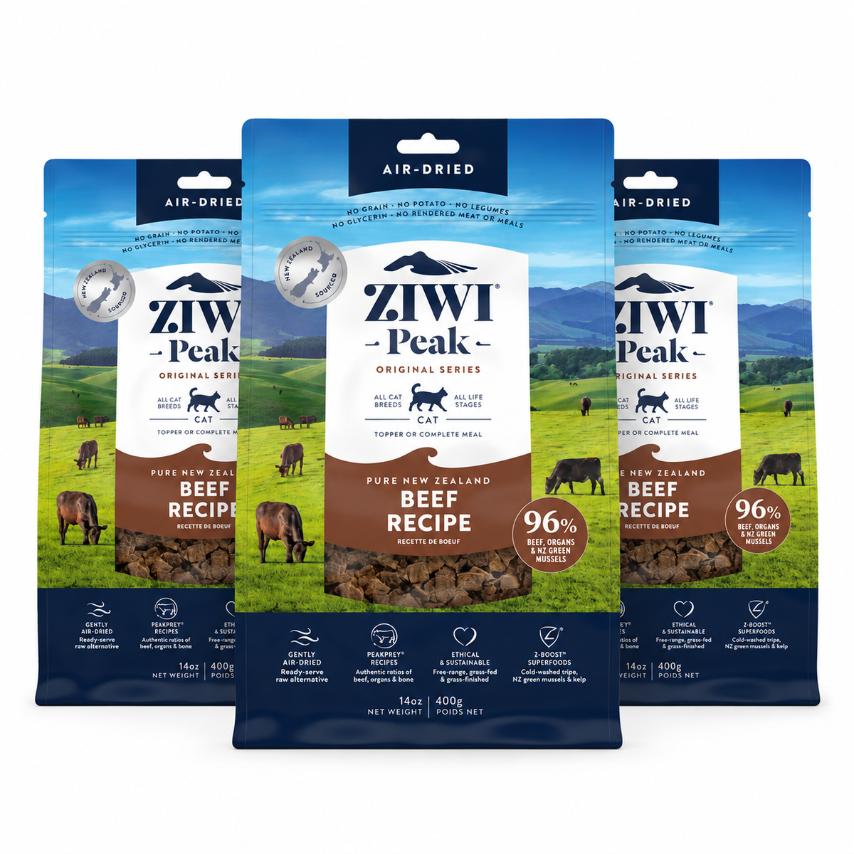 ZIWI Peak Beef Recipe Air Dried Cat Food