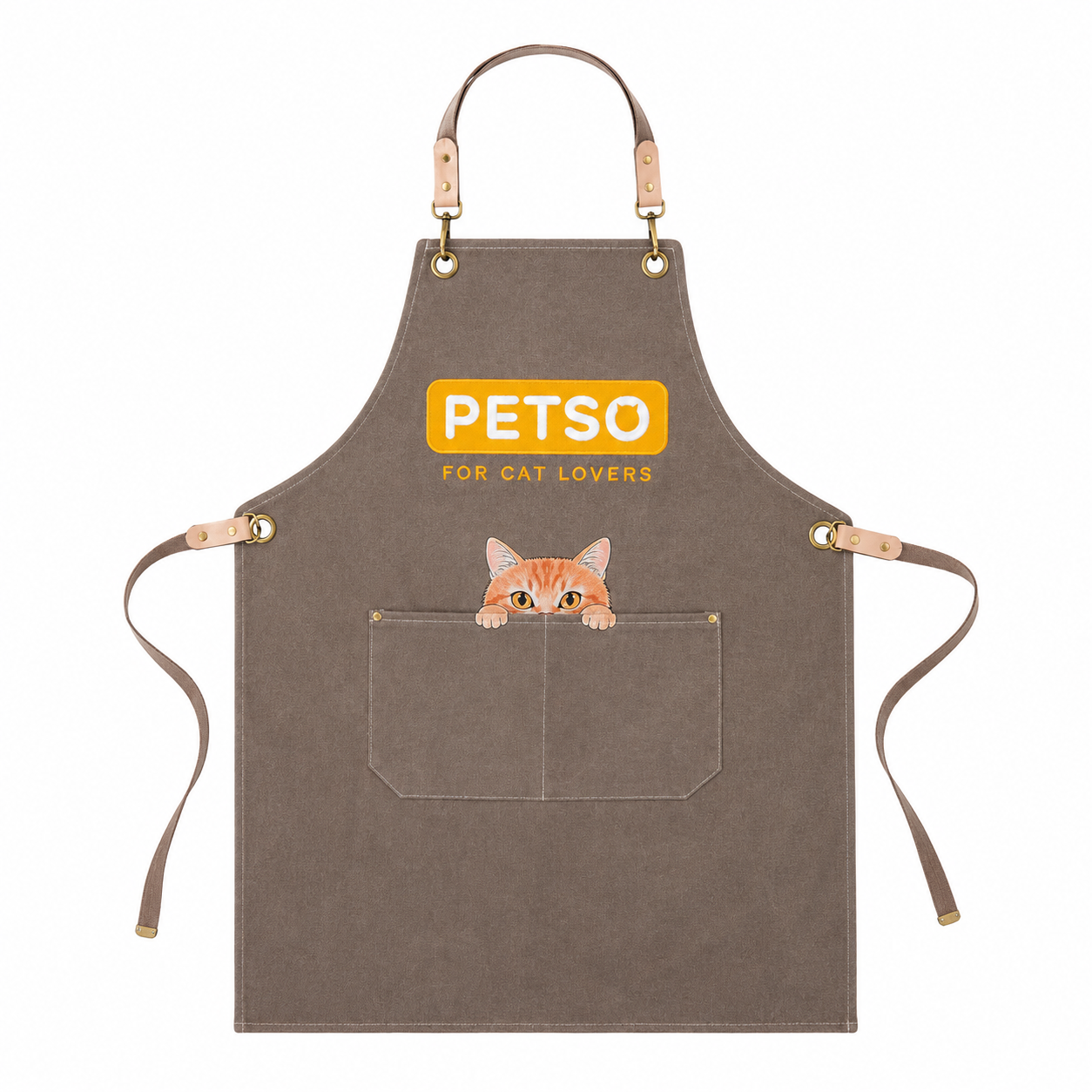 PETSO Waterproof Work Apron with Front Pocket