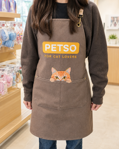PETSO Waterproof Work Apron with Front Pocket