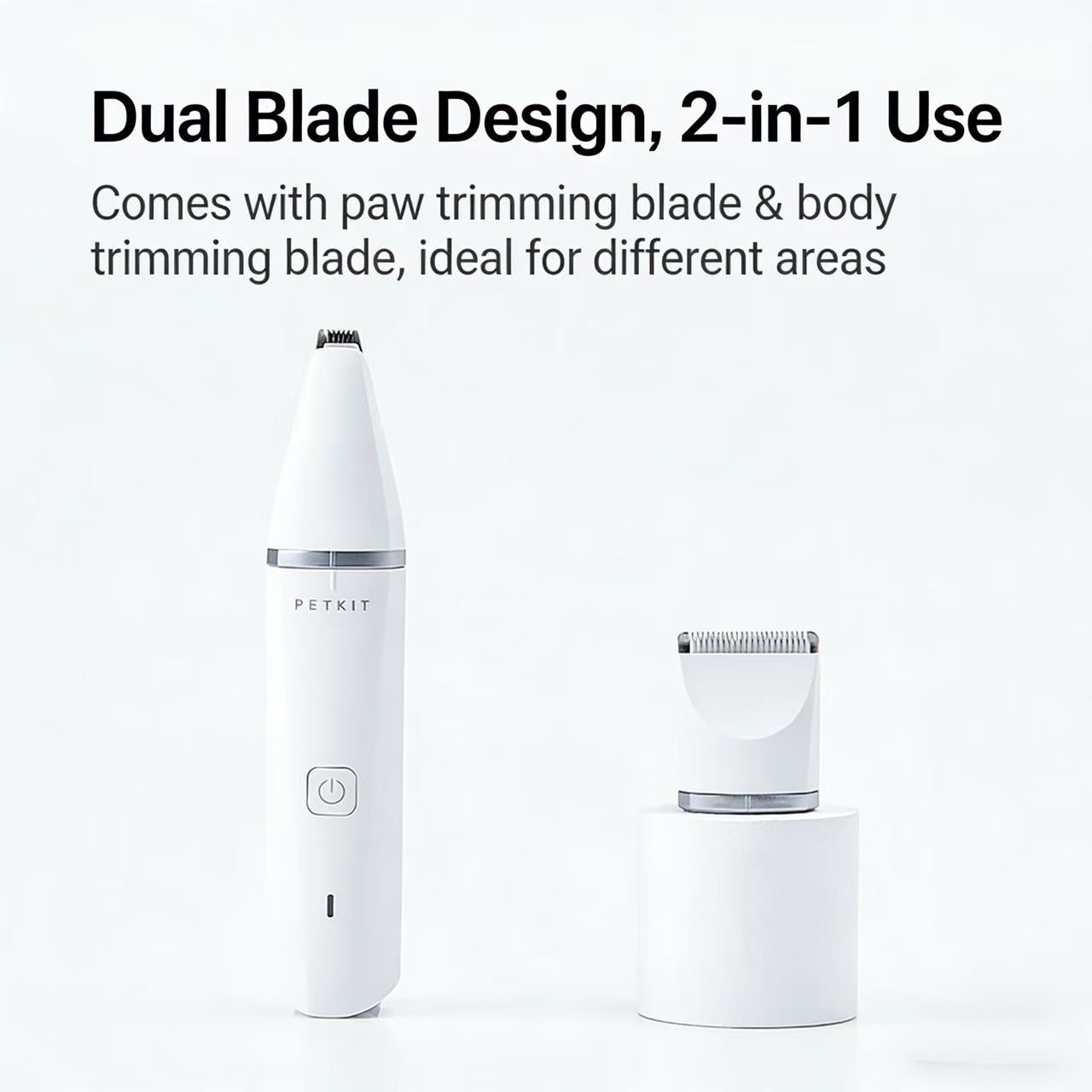 Petkit Dual-Head Quiet & Waterproof Grooming Trimmer
