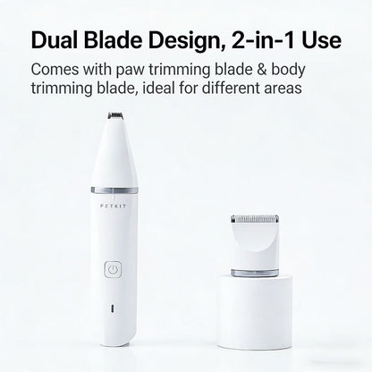Petkit Dual-Head Quiet & Waterproof Grooming Trimmer