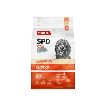 PRIME100 SPD Air Dried Venison & Sweet Potato Dog Food