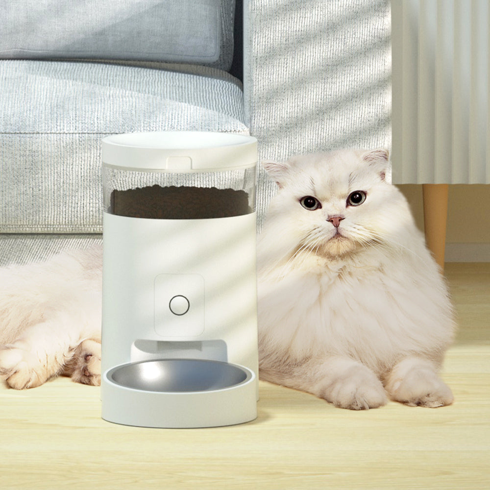 PAKEWAY Automatic Pet Feeder 4L- White