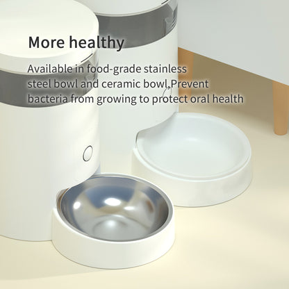 PAKEWAY Automatic Pet Feeder 4L- White