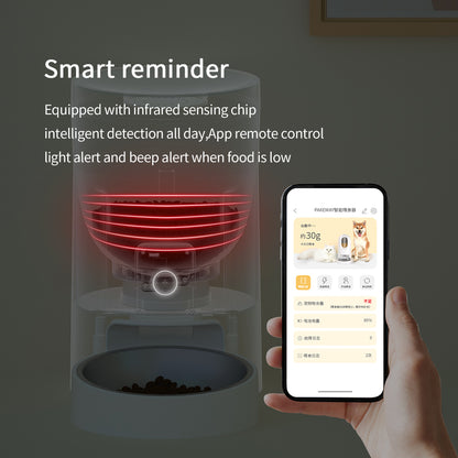 PAKEWAY Automatic Pet Feeder 4L- White