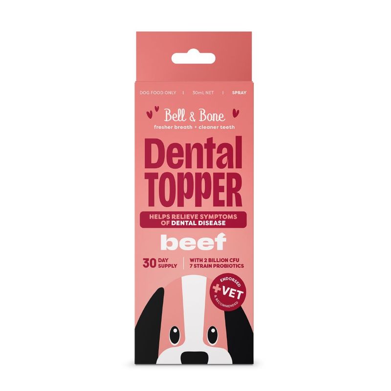 BELL & BONE Beef Dog Dental Topper 30ml