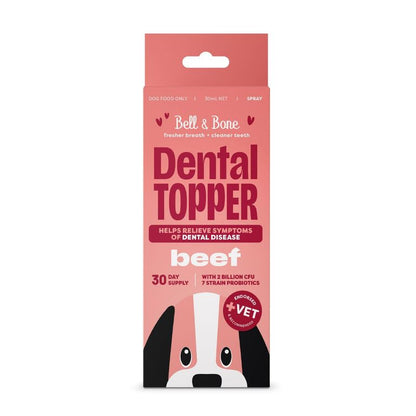 BELL & BONE Beef Dog Dental Topper 30ml