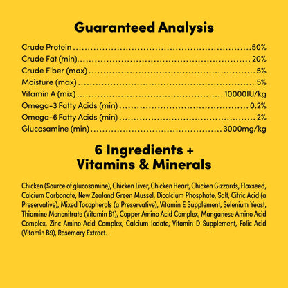 ANIMALS LIKE US Meal Mixer Lamb & Lamb Tripe Freeze Dried Raw Dog Food