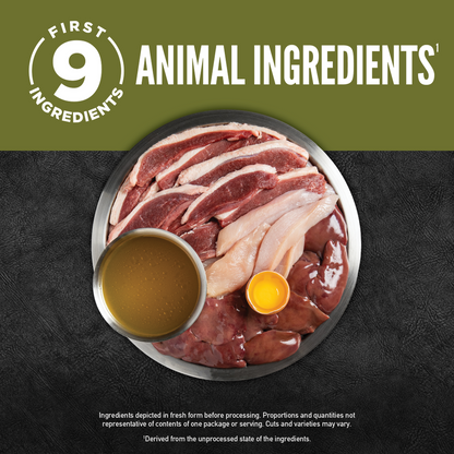 ORIJEN Chunks & Shreds - Duck & Liver Entrée Adult Wet Cat Food