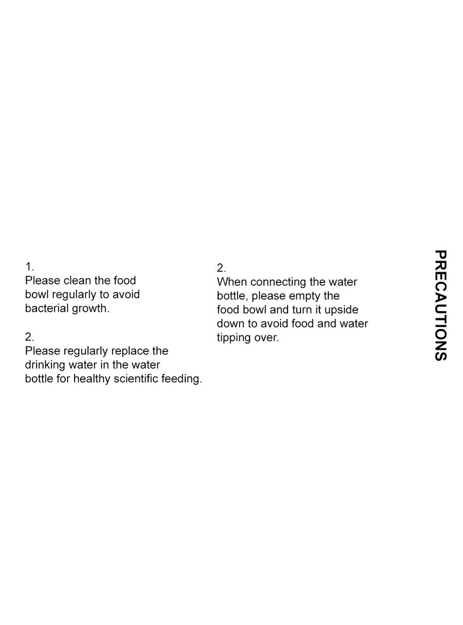 PIDAN Dual Bowl For Pets