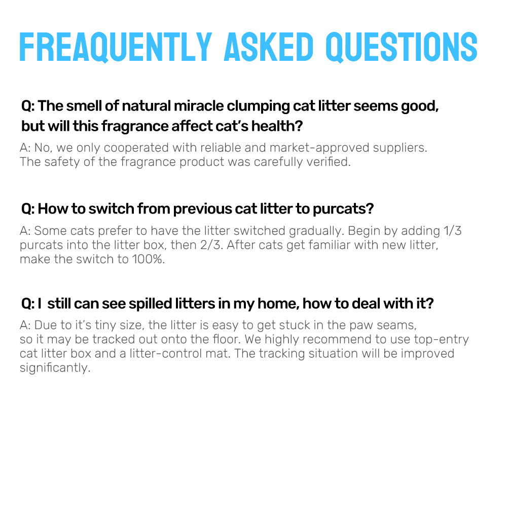 CATURE Natural Miracle Cassava Cat Litter - Chamomile Scent 2.5Kg