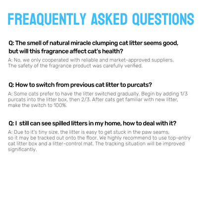 CATURE Natural Miracle Cassava Cat Litter - Chamomile Scent 2.5Kg