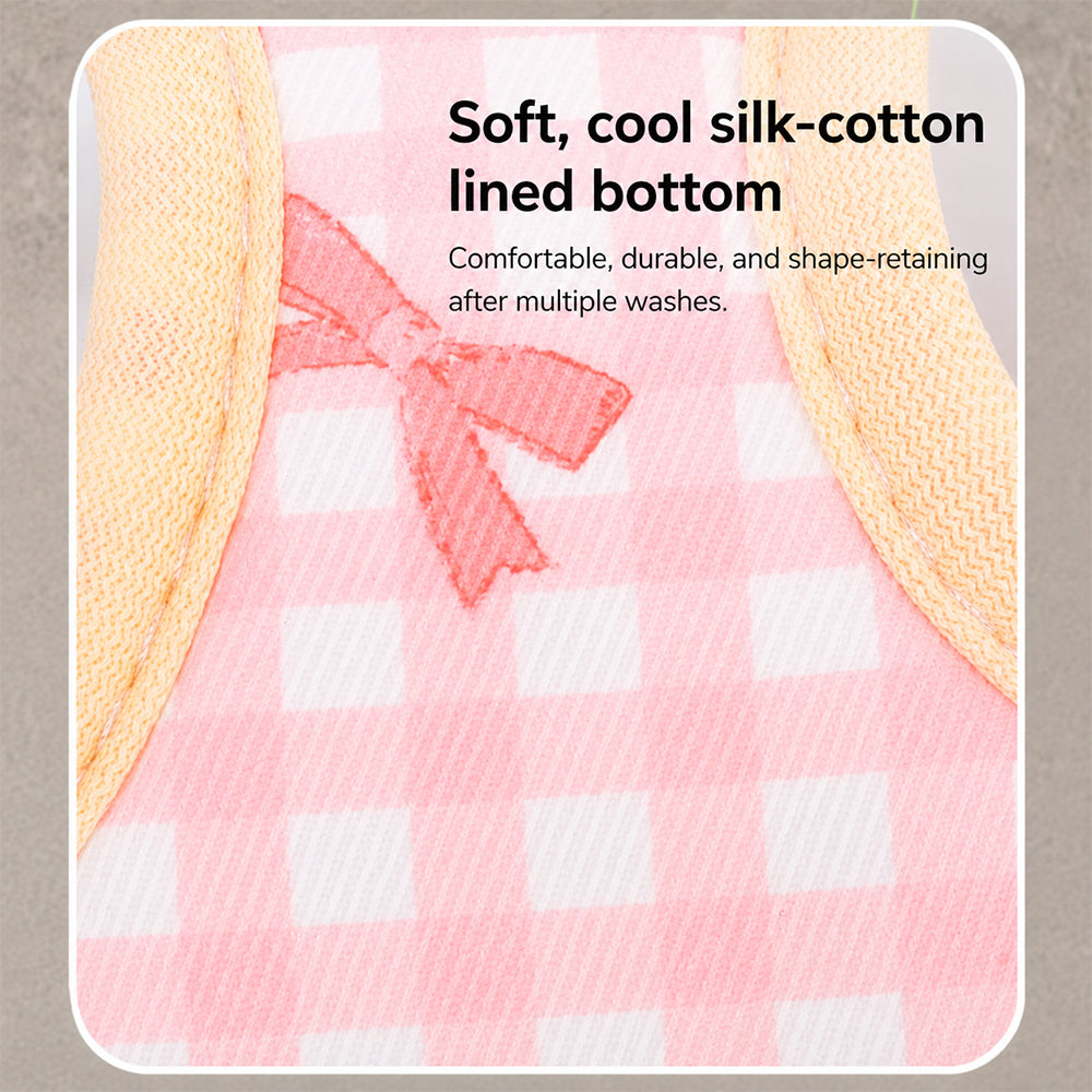 Dog & Cat Harness & Leash Set | Lightweight Check Pattern