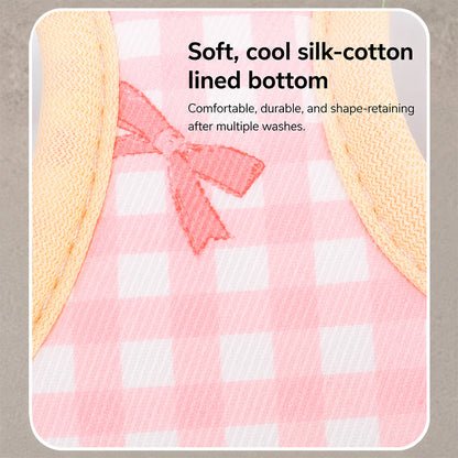Dog & Cat Harness & Leash Set | Lightweight Check Pattern
