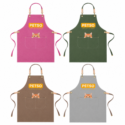 PETSO Waterproof Work Apron with Front Pocket