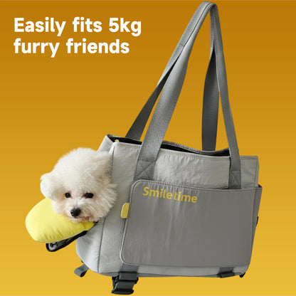 SMILE TIME Ergonomic Head-Out Pet Carrier 40x25x17.5cm