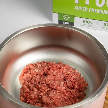 PROUDI Premium Frozen Lamb Raw Dog Food 2.4kg