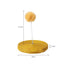 Spring Sword Sisal Ball Durable Cat Scratching Board - Yellow