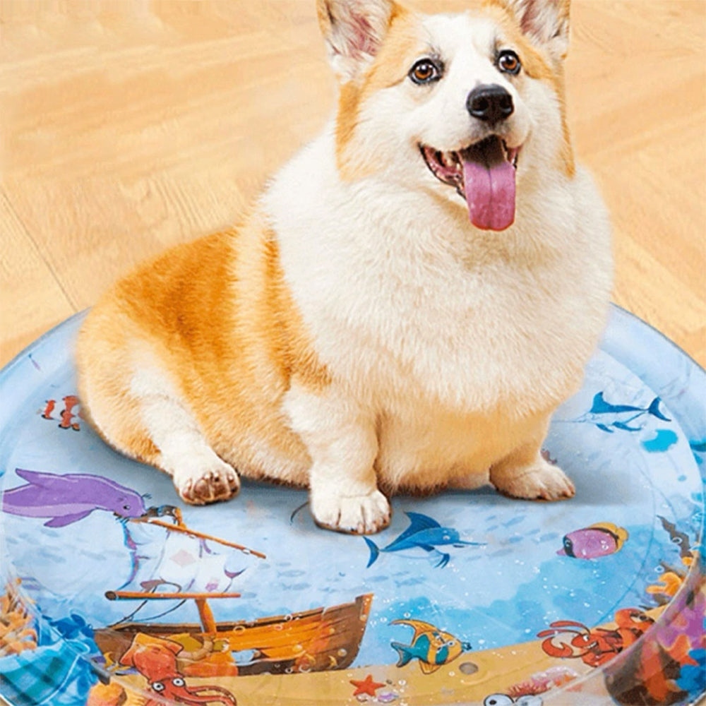Cooling Water Pet Mat – Large Inflatable Summer Cooling Pad